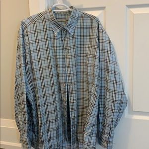 Light blue Burberry dress shirt or casual shirt